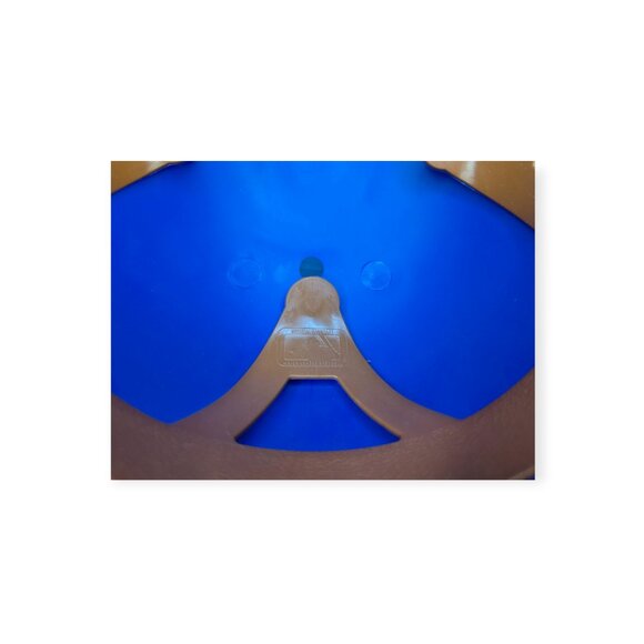 Vintage Los Angeles Dodgers Blue Plastic Batting Helmet w/Adjustable Strap - Picture 8 of 12